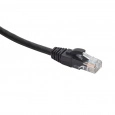 RJ45-RJ45 U/UTP Cat.5e LSZH нг(А)-HF (DR-181925), Патч-корд (коммутационный шнур) 15м, черный