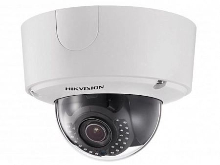 HikVision DS - 2CD45C5F - IZH 4К Интеллектуальная купольная вандалозащищенная IP - камера с механическим ИК - фильтром, c ИК - подсветкой до 40м