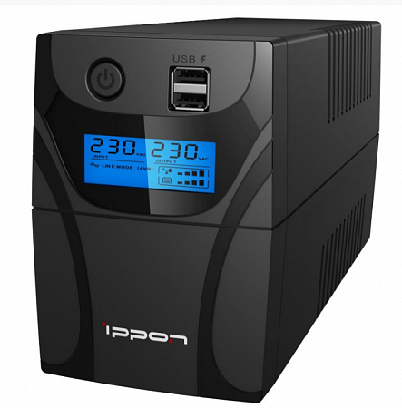 IPPON Back Power Pro II 600 ИБП черный