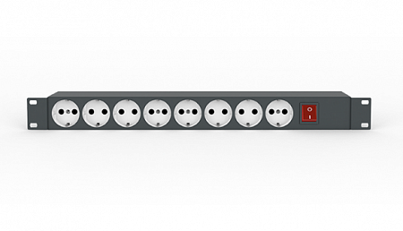 Sonar RD-8 (pwc) Блок из 8 розеток,  16А, шнур со штекером POWERCON для подключения к RDIP.